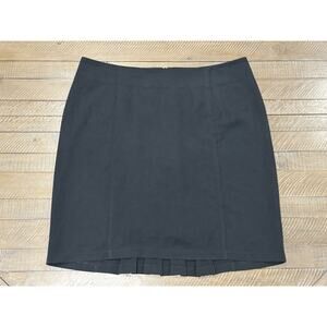 IGIGI Women Black Ruffle Skirt - SEE PICS - Hem needs to be restitched - Size 18